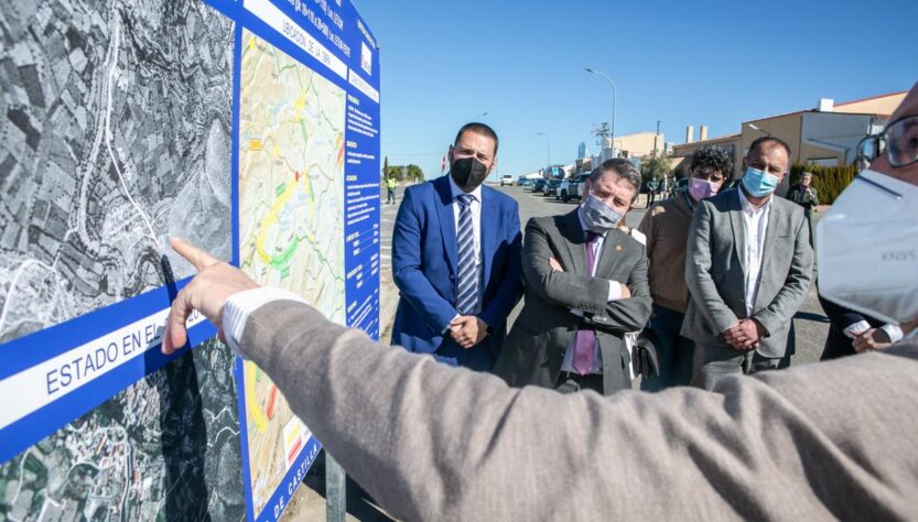 Inauguración de la rehabilitación de la carretera CM-3225